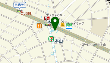 どうじん整体院の地図画像