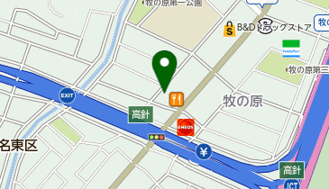 アクアフィンフ(AQUAFINF)の地図画像