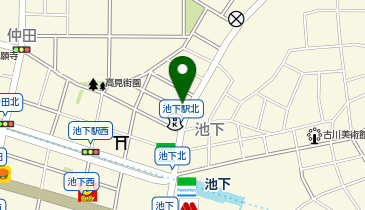 池下ベーカリーリコの地図画像