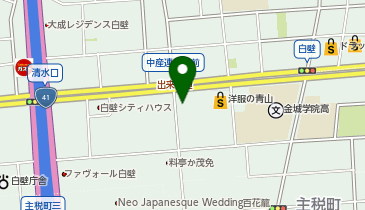 ドッグサロン・ルビアンの地図画像