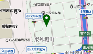 愛知県庁 県民文化局地方機関 あいちNPO交流プラザの地図画像