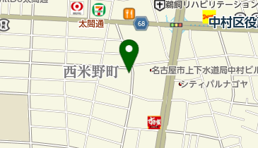 キョーワ調剤薬局中村店の地図画像