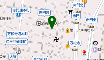 京たこ大須店の地図画像