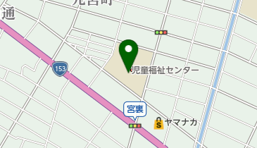 名古屋市役所 子ども青少年局 児童福祉センター・中央児童相談所の地図画像