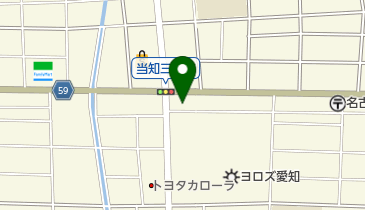 SNACKららの地図画像