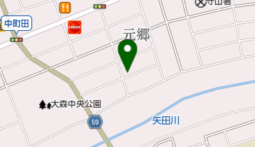 サミモーターサイクルの地図画像