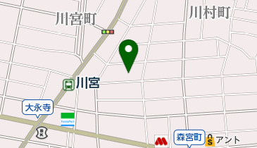 訪問看護ステーションまごころの地図画像