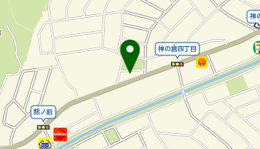 神の倉コミュニティセンターの地図画像