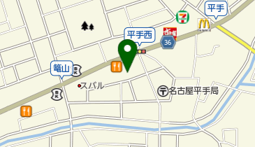 鳴海東部コミュニティセンターの地図画像