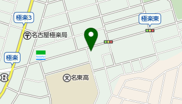 まい極楽店の地図画像