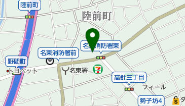 佐鳴予備校 名東本部校の地図画像