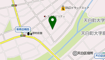 堀端建設株式会社の地図画像