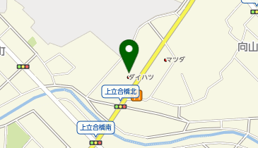 三河ダイハツ株式会社向山店の地図画像