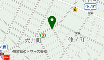 河西鍼灸接骨院の地図画像