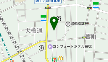 ドン木ーの地図画像