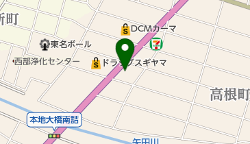 グリーンコンタクト瀬戸の地図画像