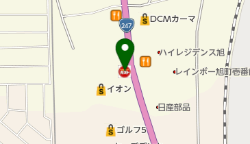 ナチュラルフィットイオン半田店の地図画像