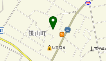 西部区民館の地図画像