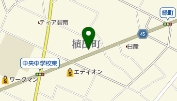 TANTO西洋料理の地図画像