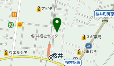 ワイズスポーツの地図画像