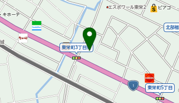グッドスピード安城SUV専門店の地図画像