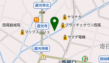 保険ホームドクター西尾店の地図画像