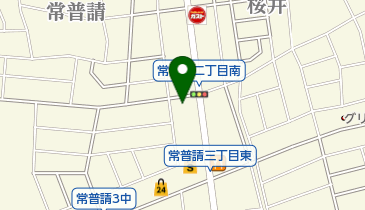 レガロニア常普請の地図画像