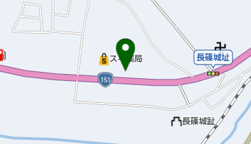ふぁすと長篠の地図画像