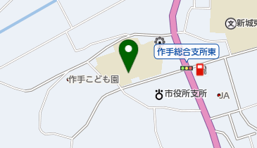 新城市役所 新城市つくで交流館の地図画像