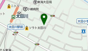 深谷ふとん店の地図画像