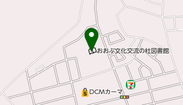 大府市役所 おおぶ文化交流の杜 総合管理室の地図画像