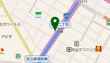 東屋酒店の地図画像