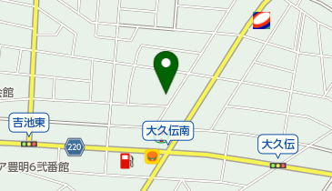 カーペンターの地図画像