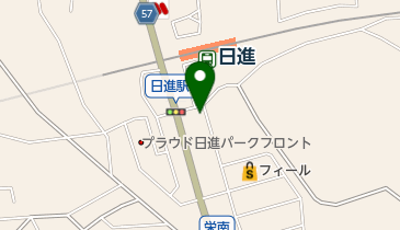 極楽蝶の地図画像