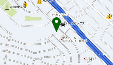 モンベル長久手店の地図画像