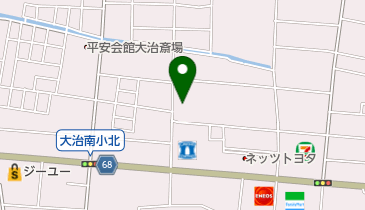 大治グレースチャペルの地図画像