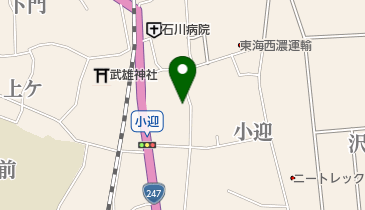 中川庄兵衛織布の地図画像