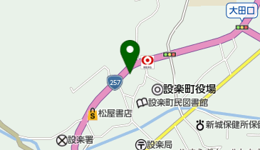 丸石商店の地図画像