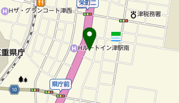 総合資格学院津校の地図画像