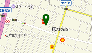 オーダースーツミックテーラーの地図画像
