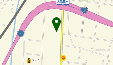 グッドスピード四日市SUV専門店の地図画像