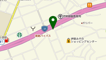リラクゼーションなごみ伊勢店の地図画像