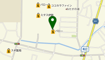 バローホームセンターミタス伊勢店の地図画像