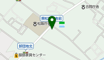 かつQ松阪高町店の地図画像