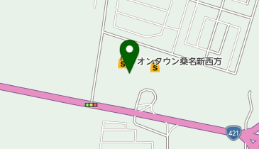 有限会社花と緑の花甚 イオンタウン新西方店の地図画像