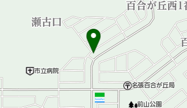 百合が丘動物病院の地図画像