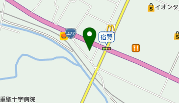 トレッド三重菰野店の地図画像