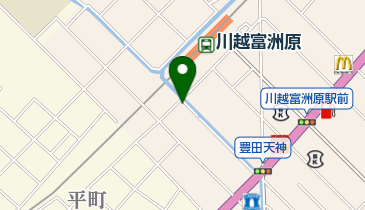 ヘアーサロン髪ingの地図画像