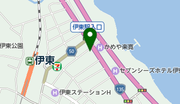 株式会社青木ゴム工業所伊東店の地図画像