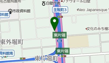 鍼灸院かざみどりの地図画像